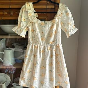 Storia flower floral sun dress small S